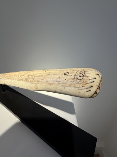  - Throwing Harpoon Socketpiece, Alaska 19th century