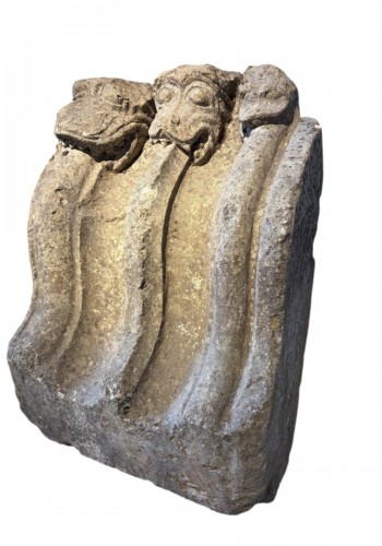 Têtes de monstres, France XIIIe siècle