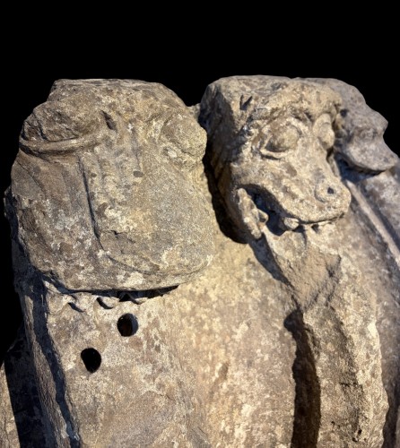 11th to 15th century - Monster Heads, France 13th century