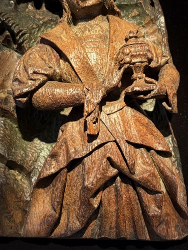Mary Magdalene, Flanders 16th century - Sculpture Style Renaissance