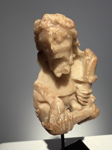 Antiquités - Man with Sword, Nottingham alabaster 15th century