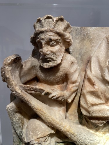 The Martyrdom of St. Bartholomew, Nottingham 15th century - Sculpture Style 