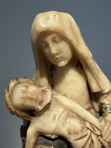 Renaissance - A 15th century Nottingham alabaster Pietà