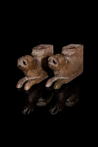 Pieds en forme de Lion, vers 1300 - Moyen Âge