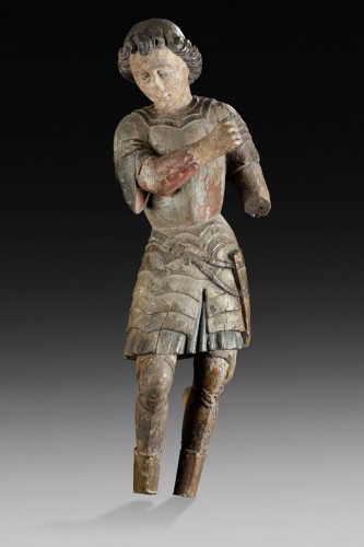 Sculpture  - Archangel Michael, France, 16th century