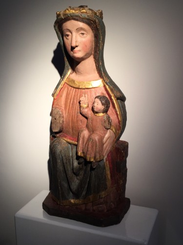 Sculpture  - Sedes Sapientiae (14th century)