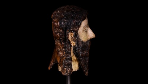 Middle age - Head of a Saint (ca. 1600)  