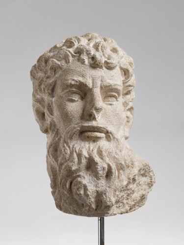 Sculpture  - Head of an Apostle - France, 16th century