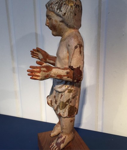Art sacré, objets religieux  - Enfant Jésus (France/Espagne, vers 1500)