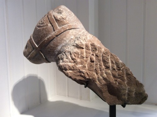 Corbeau en tête de Cheval, Italie,VIIIe siècle - Archéologie Style 