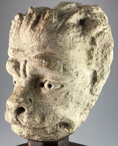 Sculpture  - Head of a Lion, France 15th century