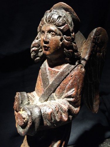 Art sacré, objets religieux  - Ange agenouillé priant, XVIe siècle