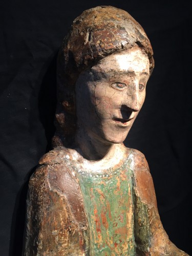 Sculpture  - Young Saint (Italy, Umbria 14th cent)