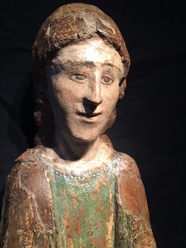 Antiquités - Jeune Saint, Italie, Ombrie XIVe siècle