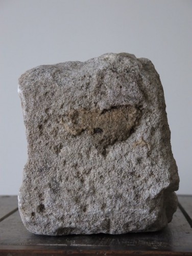 Romanesque limestone fragment (France, 12th cent) - Middle age