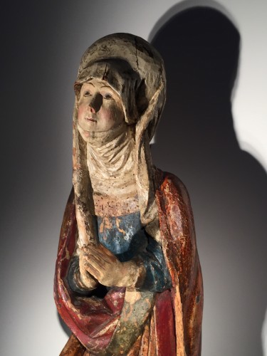 Religious Antiques  - Female Saint (Franconia, ca 1500)