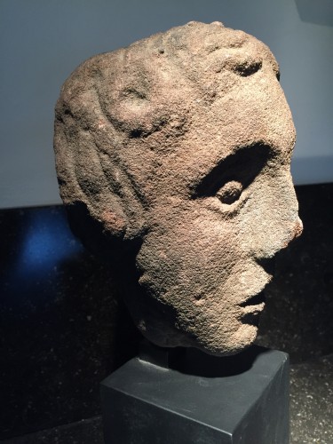 Head of a Youth (West Britain, 14th century) - Middle age