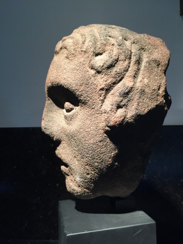 Middle age - Head of a Youth (West Britain, 14th century)