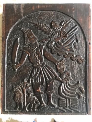 Art sacré, objets religieux  - Sacrifice d'Isaac - Angleterre, XVIe siècle
