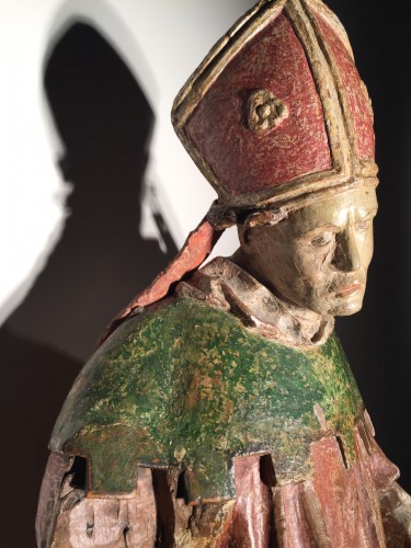 Religious Antiques  - Bishop - Meuse valley, 16th century