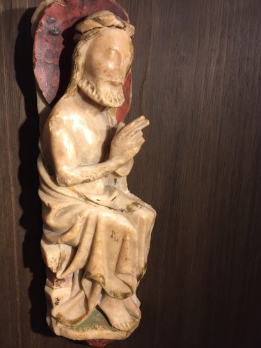 Nottingham alabaster (UK, 15th century) - Religious Antiques Style Renaissance