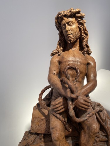 Art sacré, objets religieux  - Christ aux liens (Brabant, vers 1500)