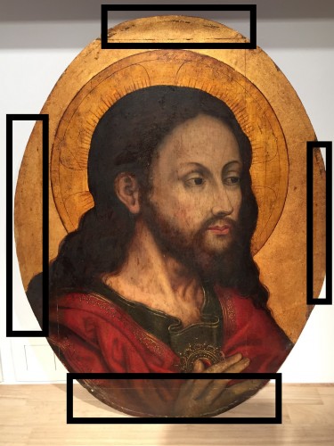 Christ 'Salvator Mundi' (Flandres, XVIe siècle) - Renaissance