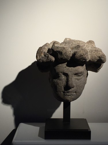 Sculpture  - Head of a youth (Germany, early 15th century)