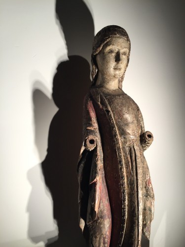 Antiquités - Female Saint (Italy, 15th century)