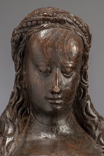 Religious Antiques  - Reliquary Bust (Flanders, ca 1500)