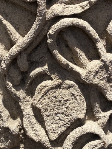 Grand fragment de colonne, France, XIIIe siècle - Moyen Âge