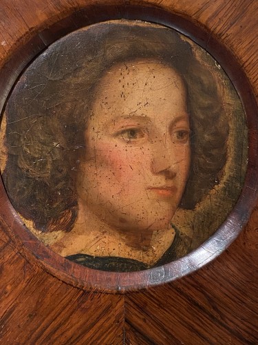 Portrait d'un Jeune Homme, Pays-Bas début XVIIIe - Objets de Vitrine Style Louis XV