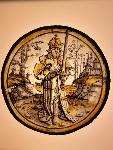 Renaissance - Roundel with Emperor Charlemagne, Germany, earl 16th century