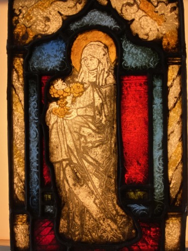 Mary Magdalene Stained Glass (France, 16th cent) - 