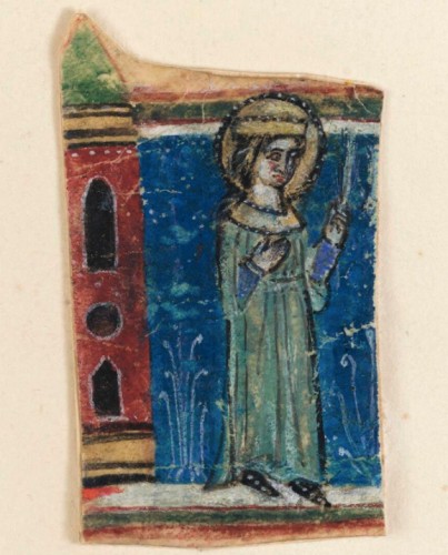 Antiquités - Female Martyr (Italy, 1270-1280)