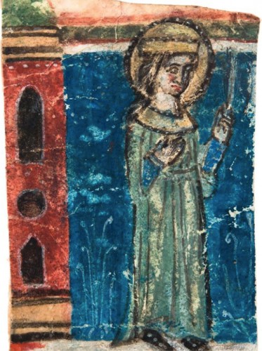 Antiquités - Female Martyr (Italy, 1270-1280)