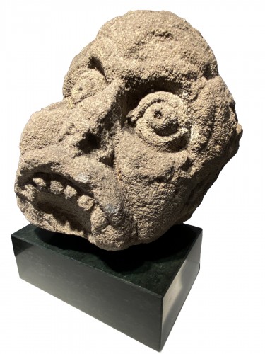 Head of a Grotesque (England, 13th century)