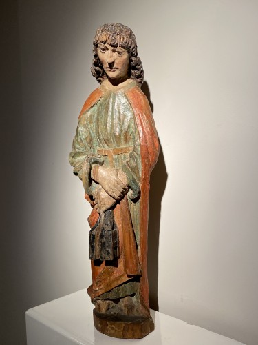 Saint John the Evangelist (Bohemia, lime, 15th) - 