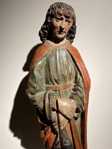 Antiquités - Saint John the Evangelist (Bohemia, lime, 15th)
