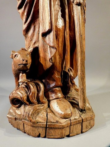 Antiquités - Saint Anthony (Flanders, ca 1600)