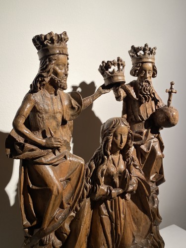 Antiquités - Couronnement de la Vierge (Allemagne, XVIe)
