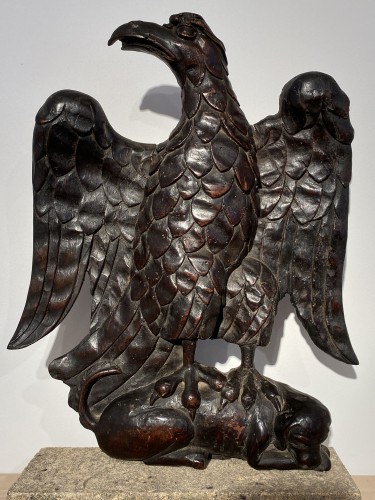 Sculpture  - Eagle and Dog (France, 16th)