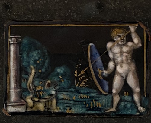 Renaissance - Naked Warrior (Limoges, 16th)