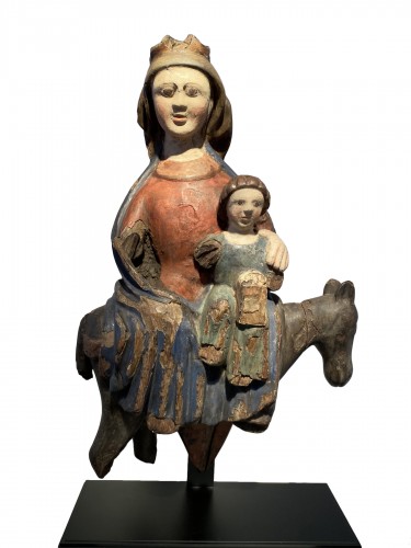 The Flight into Egypt, Spain 15th century