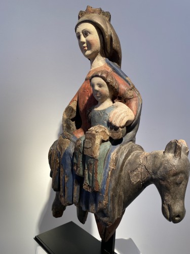 The Flight into Egypt, Spain 15th century - Middle age