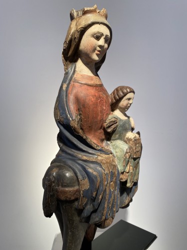 Antiquités - The Flight into Egypt, Spain 15th century