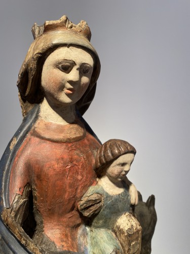 Antiquités - The Flight into Egypt, Spain 15th century