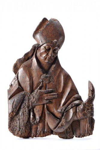 Art sacré, objets religieux  - Évêque, Flandres circa 1600