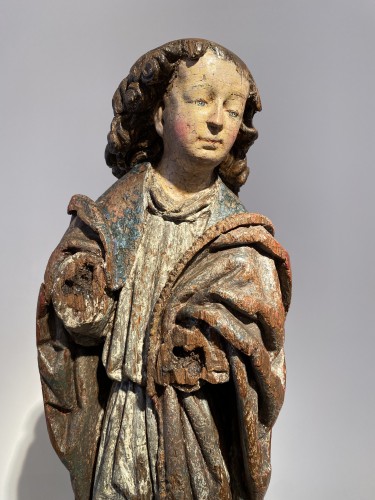 Angel, Flanders 16th century - Sculpture Style Renaissance