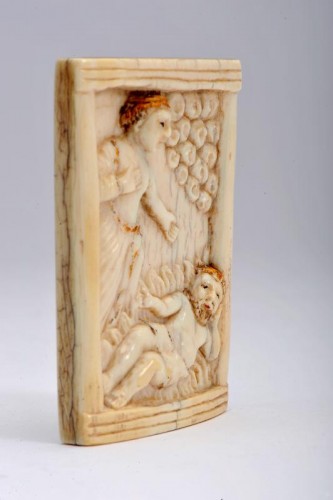 Ivory plaque - Hispano-Philippine, 17th century - Curiosities Style Renaissance